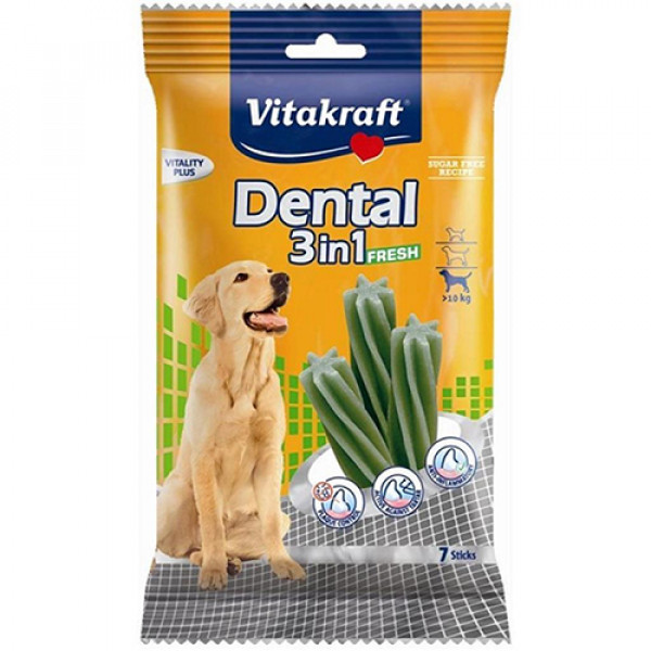 Vitakraft M 3'lü Naneli Diş Bakım Ödülü | Köpek Ağız Ve Diş Bakım Ürünü