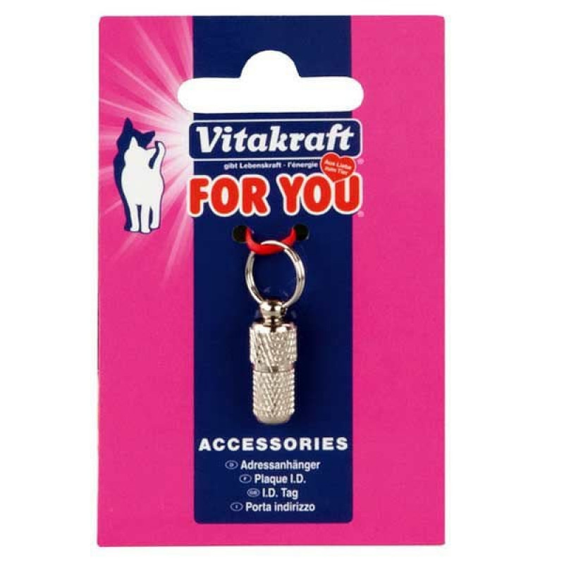 Vitakraft Tasma Adresliği Renkli | Kedi İsimliği Vitakraft Tasma Adresliği Renkli | Kedi İsimliği