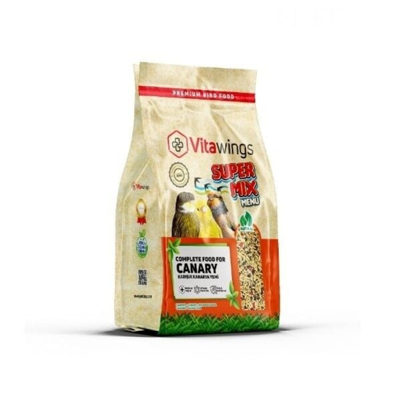 Vitawings Süper Mix 400 Gr Kanarya Kuş Yemi 