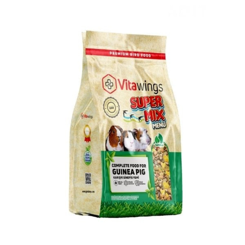Vitawings Süper Mix 800 Gr Ginepig Yemi 