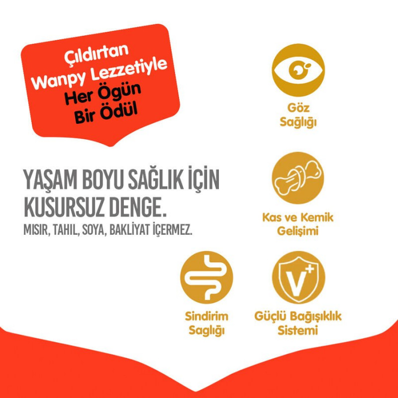 Wanpy 1.5 Kg Tavuklu Tahılsız Yavru Kedi Maması 