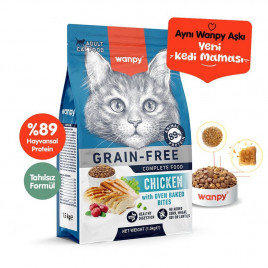 1.5 Kg Tavuklu Tahılsız Yetişkin Kedi Maması