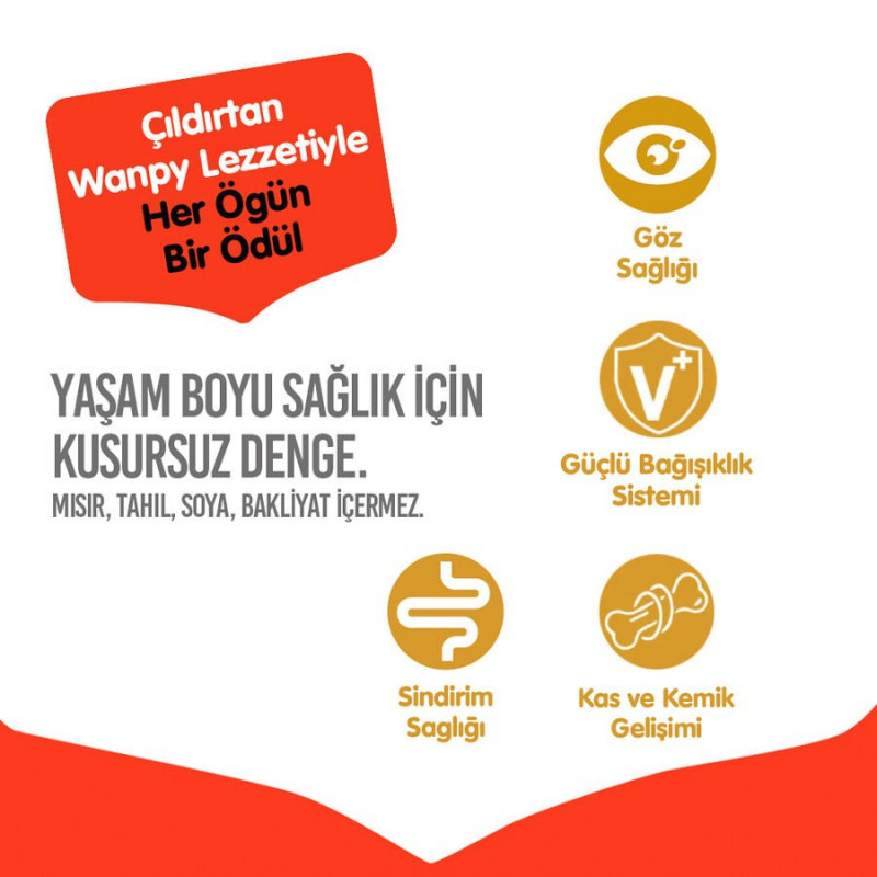 Wanpy 1.5 Kg Tavuklu Tahılsız Yetişkin Kedi Maması