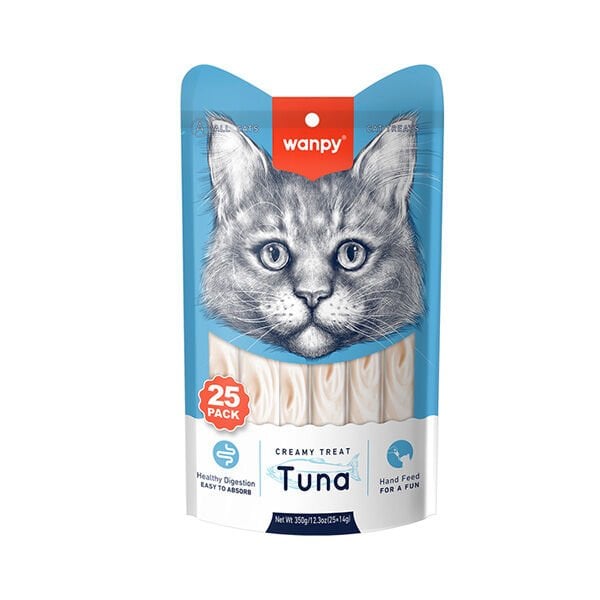 Wanpy 350 Gr Creamy Treat Ton | Kedi Sıvı Ödül Maması