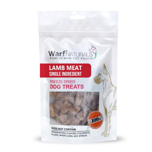 Warf 40 Gr Freeze Dry Kuzu Etli Ödül | Kurutulmuş Köpek Ödül Maması