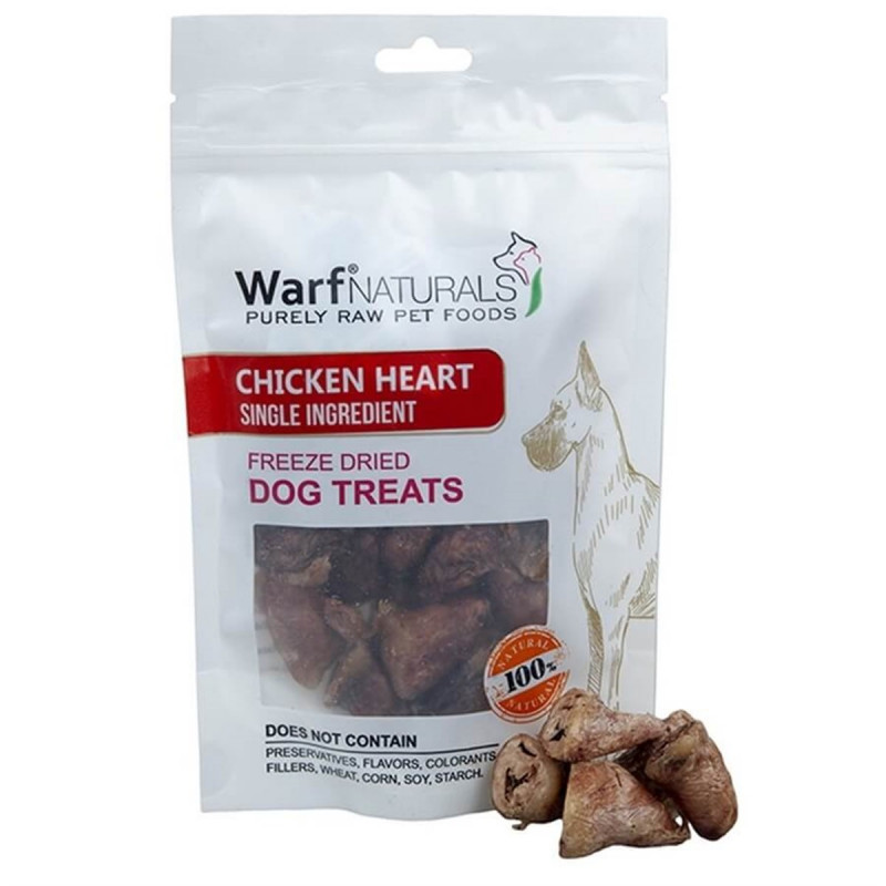 Warf 40 Gr Freeze Dry Tavuk Yürek | Kurutulmuş Köpek Ödül Maması Warf 40 Gr Freeze Dry Tavuk Yürek | Kurutulmuş Köpek Ödül Maması