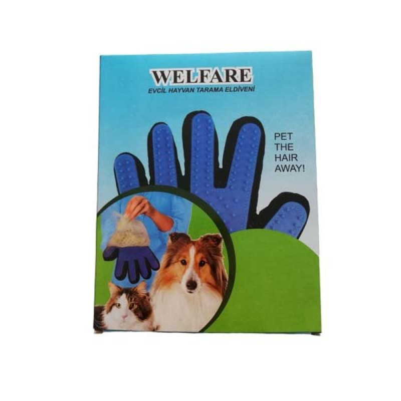 Welfare Vp-1962 Tüy Toplama Eldiveni | Köpek Tarağı Welfare Vp-1962 Tüy Toplama Eldiveni | Köpek Tarağı