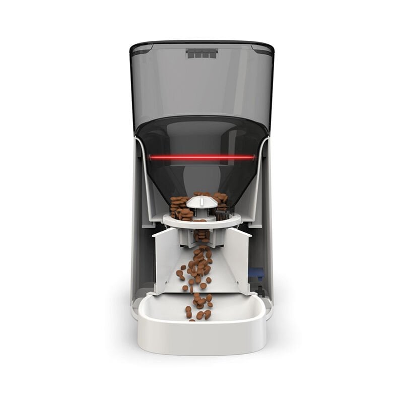 Wero Pet Feeder Kameralı ve Ses Kontrollü Akıllı Mama Kabı Beyaz | Köpek Otomatik Mama Kabı