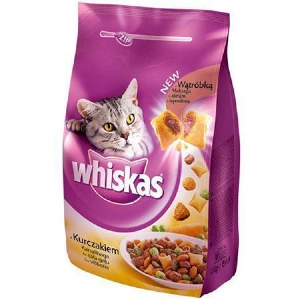 Whiskas 1.4 Kg Tavuk ve Sebze | Yetişkin Kuru Kedi Maması
