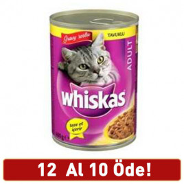 12 Adet Gravy Sos İçinde Tavuklu Yetişkin 400 Gr | Yetişkin Kedi Maması 12 Adet Gravy Sos İçinde Tavuklu Yetişkin 400 Gr | Yetişkin Kedi Maması