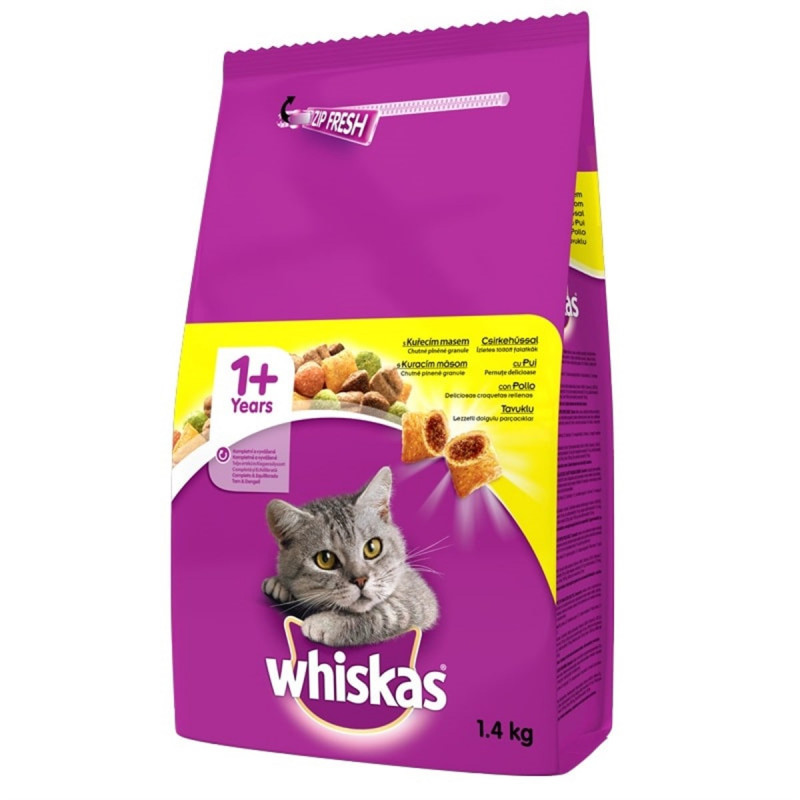 Whiskas 3,8 Kg Yetişkin Tavuklu ve Sebzeli | Yetişkin Kuru Kedi Maması Whiskas 3,8 Kg Yetişkin Tavuklu ve Sebzeli | Yetişkin Kuru Kedi Maması