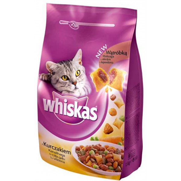 Whiskas 300 Gr Tavuklu Sebzeli Yetişkin | Yetişkin Kuru Kedi Maması