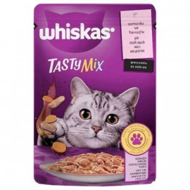 Whiskas 85 Gr Tasty Mix Somon Havuç