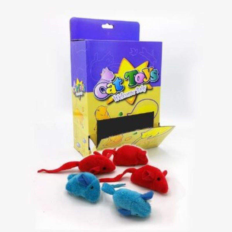 Wonpet 5 Cm 48 Adet Yumuşak Fare Peluş Renkli | Kedi Fare Oyuncak Wonpet 5 Cm 48 Adet Yumuşak Fare Peluş Renkli | Kedi Fare Oyuncak