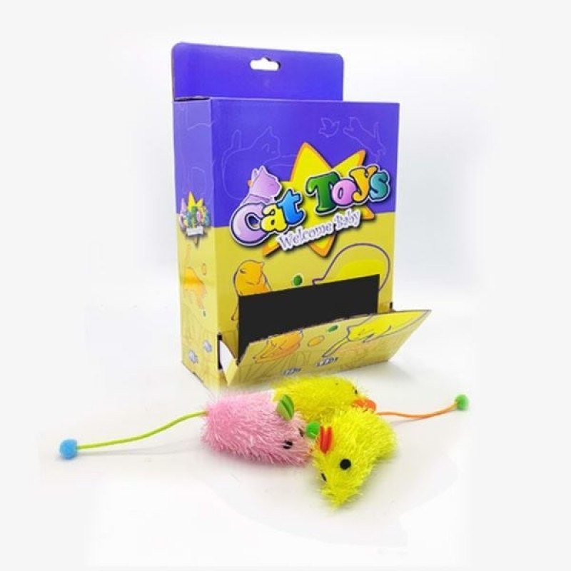 Wonpet 6 Cm 36 Adeet Yumuşak Fare Kırçıllı Peluş Renkli | Kedi Fare Oyuncak Wonpet 6 Cm 36 Adeet Yumuşak Fare Kırçıllı Peluş Renkli | Kedi Fare Oyuncak