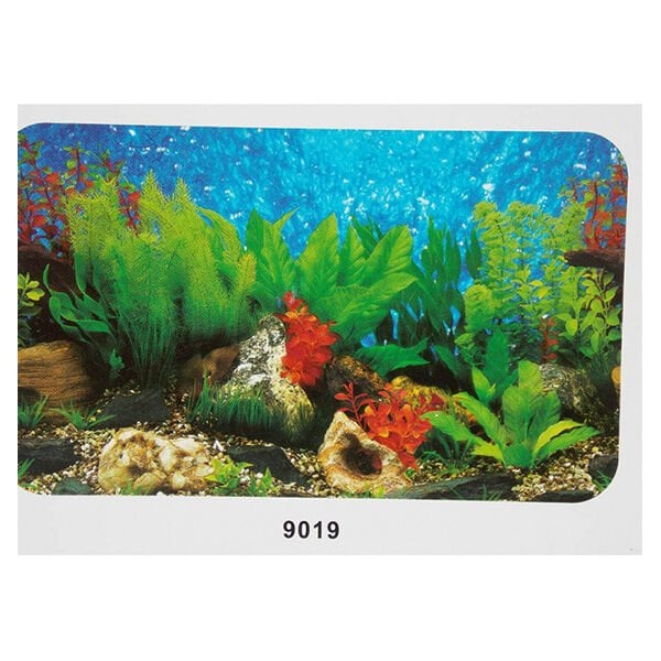 Xiongfa 9019 Bitkili Kaya Arka Fon 50 Cm 15 Mt | Akvaryum Dekor Fon