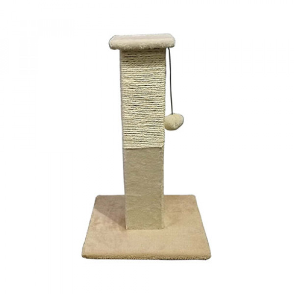 Zampa 33x33x54 Cm Kalın Kedi Tırmalama | Çubuk Kedi Tırmalama Tahtası