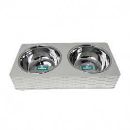 M Kare Hasır İkili Mama-Su Kabı | İkili Mama Ve Su Kabı M Kare Hasır İkili Mama-Su Kabı | İkili Mama Ve Su Kabı