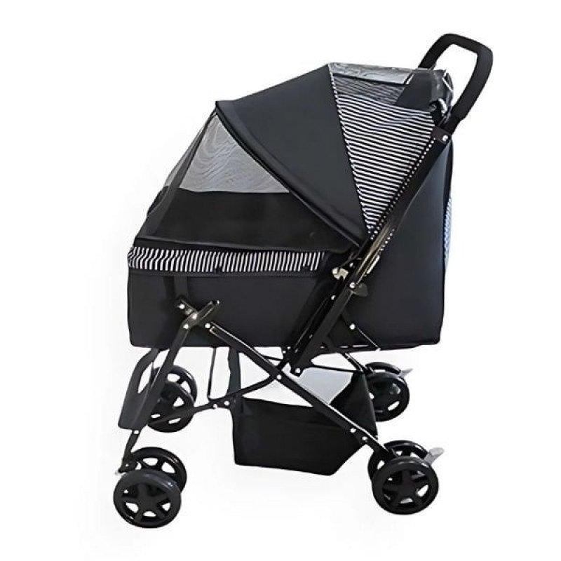 Zampa Nova Kedi ve Köpek Arabası Siyah 52x76.5x95 Cm | Köpek Taşıma Çantası Ve Kafes Zampa Nova Kedi ve Köpek Arabası Siyah 52x76.5x95 Cm | Köpek Taşıma Çantası Ve Kafes