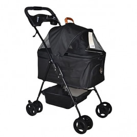 Verstappen Kedi ve Köpek Arabası Siyah 45x64x96 Cm | Köpek Taşıma Çantası Ve Kafes Verstappen Kedi ve Köpek Arabası Siyah 45x64x96 Cm | Köpek Taşıma Çantası Ve Kafes