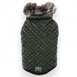 XL Supreme Yakalı Kürklü Mont Yeşil | Köpek Kıyafeti XL Supreme Yakalı Kürklü Mont Yeşil | Köpek Kıyafeti