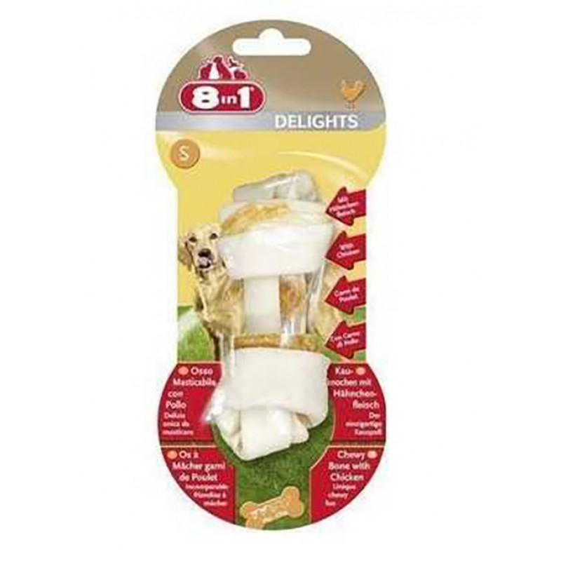 8in1 S Delights Chicken Bone | Köpek Kemik Ödül Maması 8in1 S Delights Chicken Bone | Köpek Kemik Ödül Maması