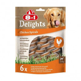 8in1 Delights Smart Chicken Spirals | Köpek Atıştırmalık Ödül Maması
