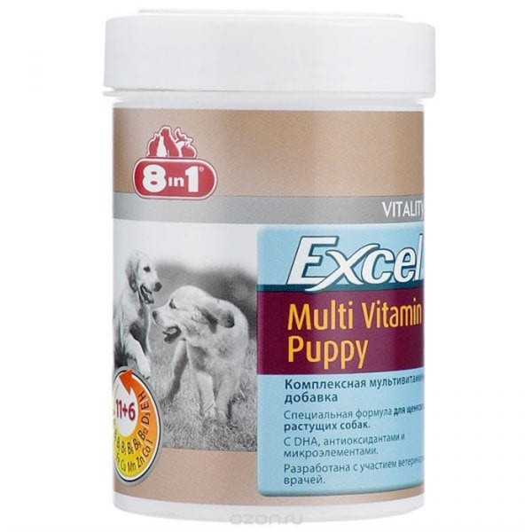 8in1 Excel Puppy Multivitamin | Köpek Vitamini