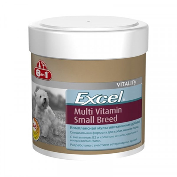 8in1 Excel Small Breed  Multivitamin | Köpek Vitamini