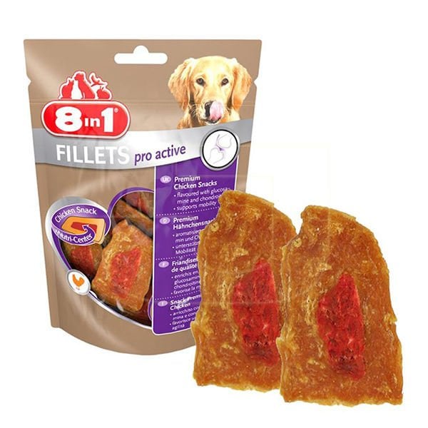 8in1 Fillets Pro Active | Köpek Atıştırmalık Ödül Maması