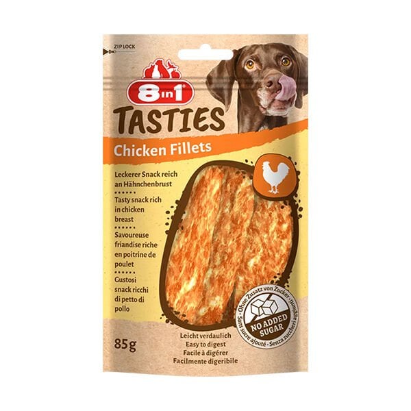 8in1 Tasties Chicken Fillets | Köpek Atıştırmalık Ödül Maması
