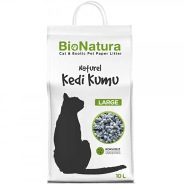 Bionatura 10 Lt Naturel Large Doğal Kedi Kumu | Doğal Kedi Kumu