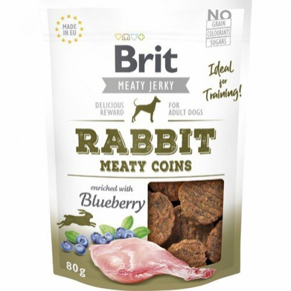 Brit 80 Gr Meaty Coins Tavşan Etli Ve Yaban Mersinli | Köpek Atıştırmalık Ödül Maması