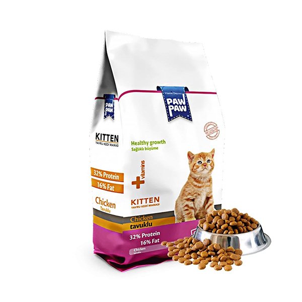 Paw Paw 15 Kg Tavuklu Yavru | Yavru Kedi Kuru Maması