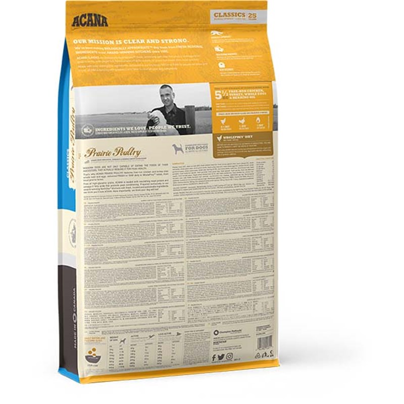 Acana 14,5 Kg Classics Prairie Poultry | Yavru Köpek Kuru Maması