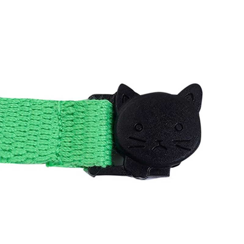 Actirex 1x30 Cm Neon Boyun Tasması Yeşil | Kedi Boyun Tasması