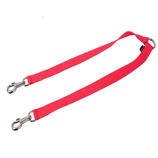 Actirex 2.5x30-30 Cm Neon Çift Gezdirme Tasması Kırmızı | Köpek Gezdirme Tasması