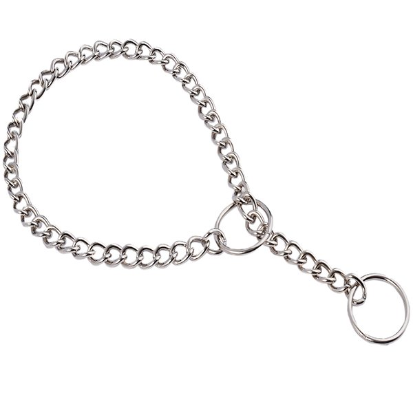 Actirex 3x40 Cm Boğma Zincir Krom | Köpek Boyun Tasması