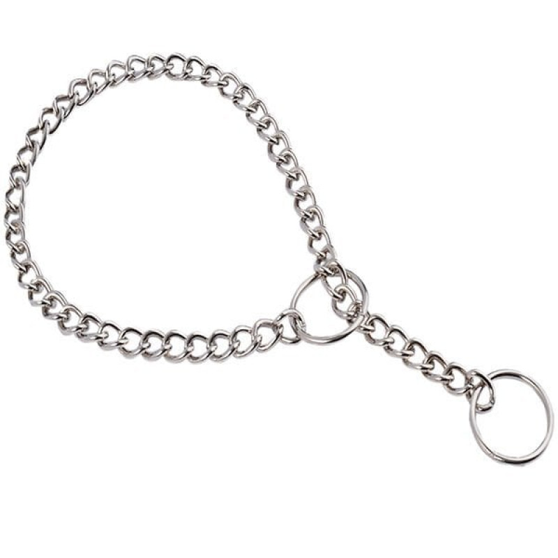 Actirex 3x65 Cm Ayarlanabilir Boğma Krom Zincir | Köpek Boyun Tasması Actirex 3x65 Cm Ayarlanabilir Boğma Krom Zincir | Köpek Boyun Tasması