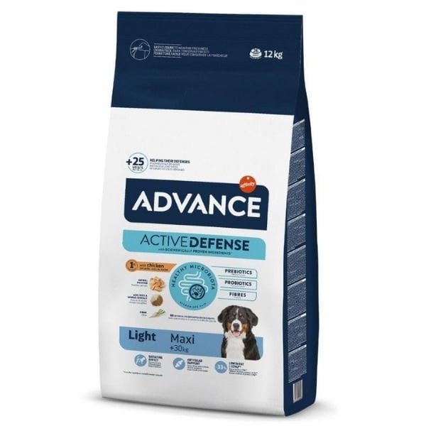 Advance 12 Kg Light Maxi Tavuk | Köpek Diyet Light Kuru Mama