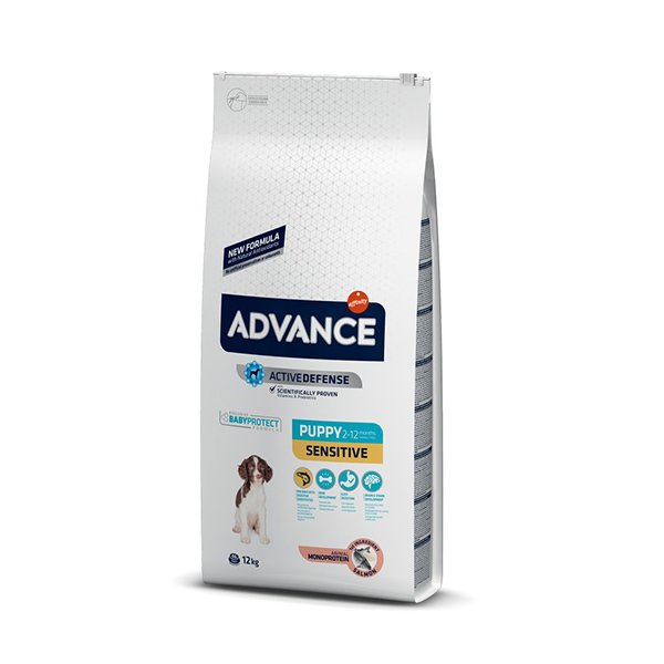 Advance 12 Kg Puppy Sensitive Somonlu Hassas Yavru | Yavru Köpek Kuru Maması