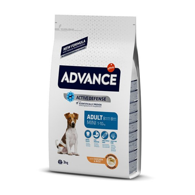 Advance 3 Kg Adult Mini Tavuklu Küçük Irk Yetişkin | Yetişkin Köpek Kuru Maması Advance 3 Kg Adult Mini Tavuklu Küçük Irk Yetişkin | Yetişkin Köpek Kuru Maması