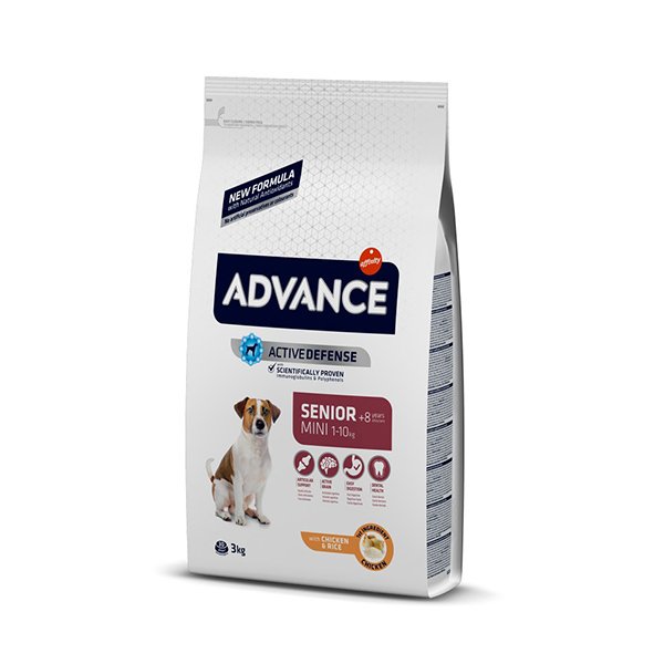 Advance 3 Kg Senior Mini Tavuklu Küçük Irk Yaşlı | Yaşlı Köpek Kuru Maması