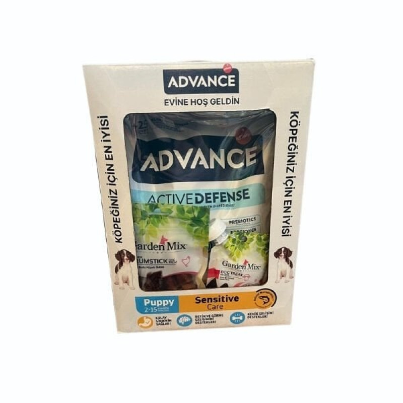 Advance Puppy Evine Hoş geldin Paketi 3 Kg+2 Konserve Hediyeli Advance Puppy Evine Hoş geldin Paketi 3 Kg+2 Konserve Hediyeli
