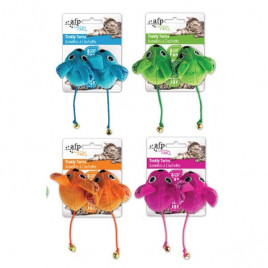 2 Adet Çift Fare Peluş | Kedi Fare Oyuncak 2 Adet Çift Fare Peluş | Kedi Fare Oyuncak