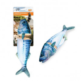 Hareketli Kesik Uskumru | Kedi Zeka Oyuncağı Hareketli Kesik Uskumru | Kedi Zeka Oyuncağı