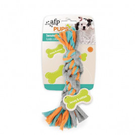 Kazak İpi Yavru Diş İpi Gri Mavi Turuncu | Köpek Çiğneme Kazak İpi Yavru Diş İpi Gri Mavi Turuncu | Köpek Çiğneme