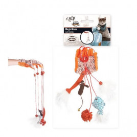 Kedi Otlu Saçaklı Eldiven Peluş | Kedi Otlu Oyuncak Kedi Otlu Saçaklı Eldiven Peluş | Kedi Otlu Oyuncak