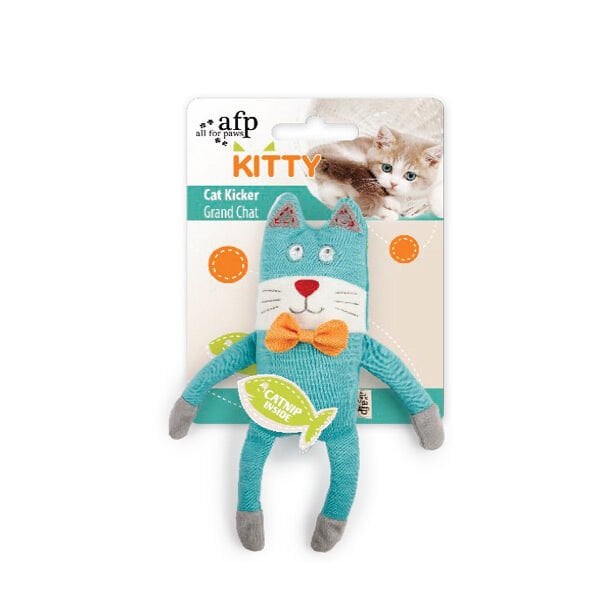 Afp Peluş Yavru Kitty Turkuaz | Peluş Kedi Oyuncağı