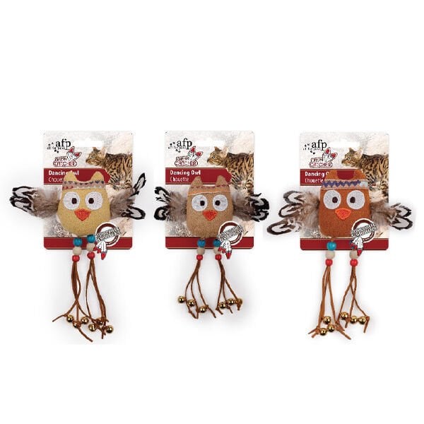 Afp Tüylü Baykuş | Peluş Kedi Oyuncağı